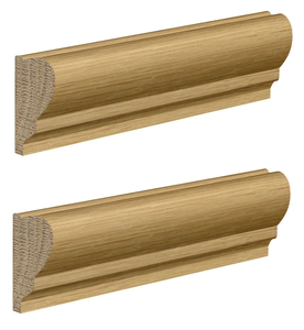 Moulures d'armoire en bois Plinthe en bois personnalisée et garniture de plinthe décorative pour meubles d'armoires de cuisine Utilisation de moulures de meubles - Product Image 4