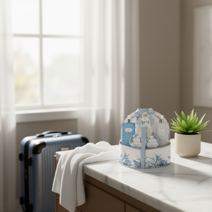 Coffret de Soins Corporels de Voyage de Luxe Scintillant : Élégance Premium avec Hydratant et Bijoux pour le Corps - Product Image 3