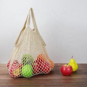 Eco-Friendly Recyclable Cotton <b>Net</b> <b>Bag</b> with Customizable Size & Compartments for Multi-Use Applications - Product Image 1