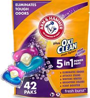 Détergent à lessive ARM & HAMMER Plus OxiClean Odor Blasters, paquet de 42 unités