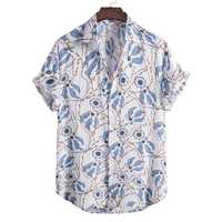 T-shirt pour homme, coupe classique, manches courtes, boutonné, personnalisé, décontracté, 100% polyester et coton, respirant, séchage rapide, pour l'automne