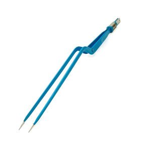 Pince bipolaire ophtalmique manuelle en acier inoxydable, aiguille chirurgicale droite pour instruments chirurgicaux de base pour la thérapie nerveuse - Product Image 4