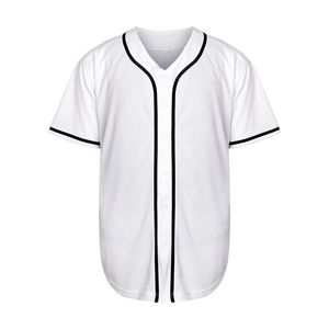 Maillot de baseball vierge personnalisé 100% polyester pour hommes vente en gros maillot en maille séchage rapide sublimation entraînement maillot de baseball pour hommes - Product Image 1