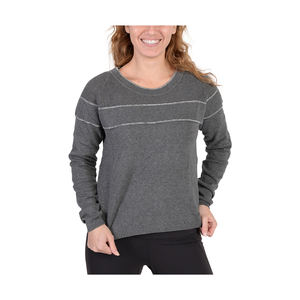 Pull sport luxe à paillettes Adidas pour femme, gris L, couleur : gris/argent, 100% authentique - Product Image 1