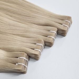 Extensions de cheveux vierges vietnamiens DR04 Dream Hair à prix de gros, blanchies, à bandes adhésives, super double drawn, haute qualité, lisses et soyeuses - Product Image 1