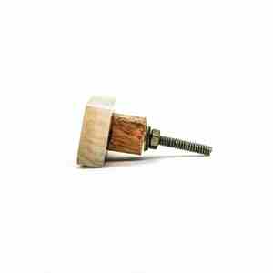 Perilla de Latón Pentágono, Herraje de Puerta de Diseño Exclusivo, Color, Forma y Tamaño Personalizables, Hecho en India - Product Image 4