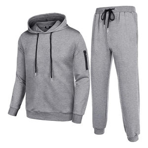 Survêtements pour hommes, ensembles 2 pièces, tenues décontractées à manches longues, vêtements de sport pour le jogging et le sport - Product Image 4
