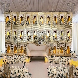Wooden Mirror Stage Decor for Weddings - Product Image 3