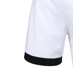 Polo de hombre de talla grande con estampado de golf de poliéster en blanco al por mayor, Polo de hombre de talla grande, Camiseta de algodón deportiva con logotipo personalizado - Product Image 4