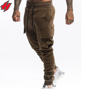 Unisex High Street Sport Sweatpants Custom Mid Waist <b>Jogger</b> Trousers with <b>Stacked</b> for Puff Print Fabric Men's Casual Sweat Pant - Product Image 2