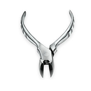 2025 profesional de acero inoxidable profesional acabado satinado borde recto piel muerta cutícula pinzas para uñas - Product Image 4