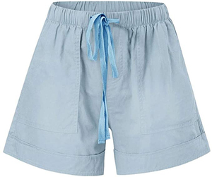 Acheter New Hot Summer Casual Cotton Shorts Femmes Plus Size High Waist Shorts Sleep Shorts Femmes Short Bottoms 2025 - Product Image 5