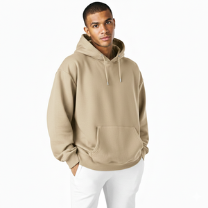 Sudaderas con Capucha Personalizadas al por Mayor, Cierre de Botones, Cuello con Capucha, Corte Holgado Informal, Temporada de Invierno, para Hombre - Product Image 1