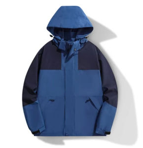 Vestes pour hommes grandes tailles Fabricant Veste coupe-vent de randonnée en plein air Veste imperméable Veste coupe-vent personnalisée pour hommes - Product Image 5