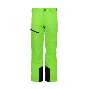 Pantalon de ski pour homme, vert, coupe-vent, respirant, long, 100% coton, coupe classique, vêtements d'extérieur pour adultes, 160g - Product Image 1