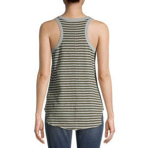 Camiseta sin mangas de algodón para entrenamiento de gimnasio estampada para mujer sin mangas de alta calidad verano liso ajustado de secado rápido y transpirable - Product Image 2