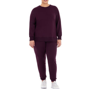 Ensemble de survêtement pour femmes de haute qualité, coupe ajustée, sweat-shirts et pantalons de jogging, vêtements décontractés, vêtements d'entraînement, technique d'impression, survêtement pour femmes - Product Image 1