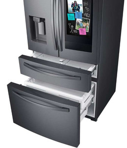 RF28R7551SG de 36 Pulgadas y 28 Cu. Pies Cúbicos, Más Vendido Pies Refrigerador de 4 Puertas Francesas con WiFi y Pantalla Táctil Family Hub de Acero Inoxidable - Product Image 2