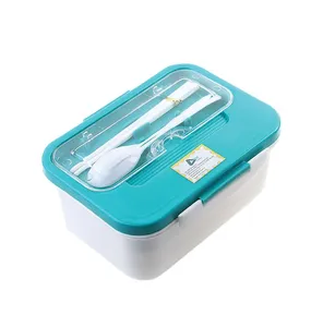 Toptan gıda kabı tek kullanımlık bölme Take Away mikrodalgada öğle yemeği plastik ambalaj kutuları