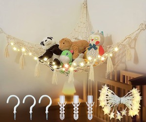 Produit de hamac en macramé fait à la main pour bébé au prix de gros de l'Inde avec produit en coton pur 100% naturel de l'Inde - Product Image 4