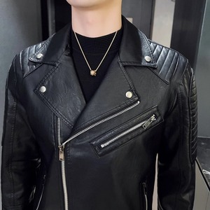 Hommes de haute qualité en cuir véritable toile affaires décontracté à la mode à la mode Slim Fit polyvalent confortable respirant - Product Image 2