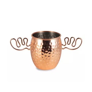 Vintage Moscow Mule Mugs Bar Hotel Club Design High Metal Coffee Beer <b>Whiskey</b> Cups Cocktail Moscow Mule Mug Popular Designs - Product Image 1