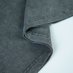 เสื้อยืดคอกลมสำหรับผู้ชายเสื้อยืดผู้ชายระบายอากาศได้ดีเสื้อยืดซักด้วยกรดออกแบบโลโก้ได้ตามต้องการ - Product Image 4