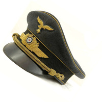 Casquette de sport et de voyage unisexe pour adultes, faite à la main, personnalisable, de haute qualité, style européen et américain, pour toutes les saisons, modèle Officer Peak