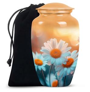 Urna Funeraria Grande para Cenizas Humanas, Estilo Europeo/Americano, Capacidad de 220 Pulgadas Cúbicas, Ecológica y Personalizable - Product Image 3