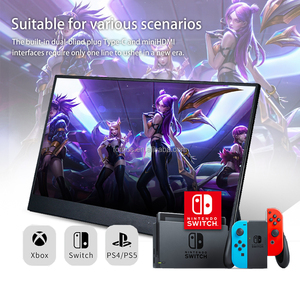 Moniteur portable 15,6 pouces FHD IPS USB C, écran externe pour ordinateur portable, PS5, Switch, <span class=keywords><strong>MacBook</strong></span>, moniteur de voyage pour <span class=keywords><strong>MacBook</strong></span> / PS5 / ordinateur portable - Product Image 3