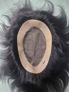 Peluca y Tupé Mono Base para Hombre de Cabello Remy Indio Taz Hair - Suave, Ligero y Ecológico - Product Image 2