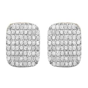 Bijoux Hip Hop de haute qualité Moissanite S925 Boucles d'oreilles en diamant pour femmes - Product Image 1
