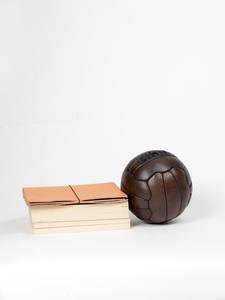 Mini ballon de football de haute qualité, personnalisé, professionnel, en cuir véritable vintage, 18 panneaux, pour l'entraînement au football - Product Image 6