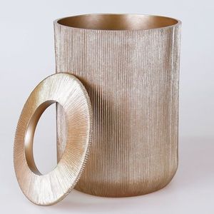 Cubo de basura de latón antiguo para uso en cocina y hogar y restaurante producto hecho a mano de hierro artículo artesanal muy útil para - Product Image 3