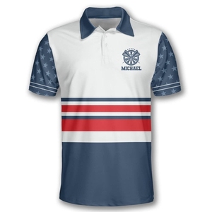 Maillot de joueur de fléchettes à sublimation personnalisé vêtements de sport en tissu léger à séchage rapide pour les compétitions de tournois et de clubs - Product Image 2