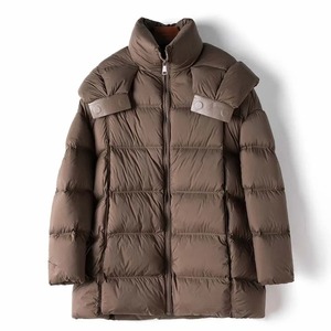 2024 chaqueta de invierno para mujer Snow Haven de gran tamaño negro con capucha y cremallera Abrigo acolchado soporte transpirable Nylon estampado cálido moda prendas de vestir - Product Image 3