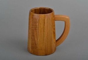 Meilleure expédition en gros tasse en céramique nordique réutilisable tasse en bois faite à la main boîte-cadeau en bois unique tasses minimalistes pour Noël - Product Image 3