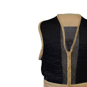 Chaleco de pesca informal para exteriores personalizado, chaleco de caza de lona duradero, transpirable, de talla grande, decoración de bolsillo, ropa de trabajo, caza - Product Image 3