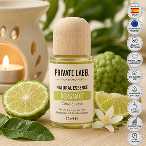 <span class=keywords><strong>Esencia</strong></span> de Fragancia de Bergamota de Marca Privada 12ml OEM |   Aceite Aromático <span class=keywords><strong>para</strong></span> Quemadores y <span class=keywords><strong>Humidificadores</strong></span> |   España UE - Product Image 1