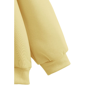 Sudadera con Capucha de Algodón Orgánico para Mujer, Estilo Lavado Ácido, Ecológica, con Forro Polar y Capucha - Product Image 3