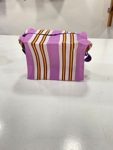 กระเป๋าผ้าไนลอนสำหรับเดินทางชายหาดแบบมีซิปใช้ซ้ำได้เป็นมิตรกับสิ่งแวดล้อมกระเป๋าเครื่องสำอาง - Product Image 2