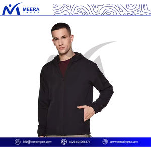 Blouson Bomber d'Hiver pour Homme, Logo Personnalisé, Léger, Coupe-Vent, Confortable, Mode Streetwear, Fermeture Éclair, Sports de Plein Air - Product Image 3