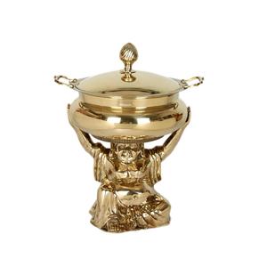<b>Royal</b> Wedding Party <b>Catering</b> Service Equipment Dish Top Trending Nickel Finishing Food Warmer Chafing Dish - Product Image 4