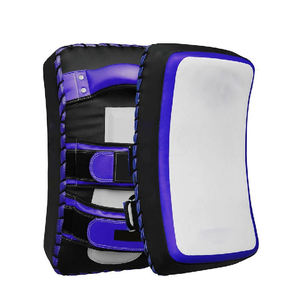 Meilleur prix PU cuir coup de pied bouclier pour la boxe haute qualité Top Design poids léger impression motif fabriqué au Pakistan en gros - Product Image 6