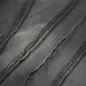 Sudaderas con capucha para hombre, jersey liso de manga larga de retazos con serigrafía lavada de algodón, Sudadera con capucha de diseñador desgastada - Product Image 4