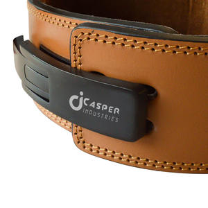 Ceinture de musculation unisexe personnalisée CASPER INDUSTRIES en cuir de vachette épais antidérapant, couleur personnalisable, vente en gros - Product Image 5