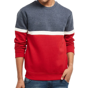Streetwear uni décontracté pour hommes pulls molletonnés pour hommes haute qualité impression personnalisée pulls molletonnés pour hommes pour tenue décontractée - Product Image 1