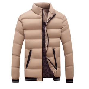 Venta al por mayor personalizado 2026 chaqueta acolchada de burbujas para hombre invierno impermeable al aire libre con capucha de cuello alto Puffer - Product Image 2