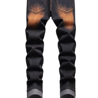 Service OEM ODM – Jean Homme Droit Respirant et Robuste, Style Urbain Été/Hiver, Fait Main, Poches Élégantes, Pantalon en Denim pour Homme