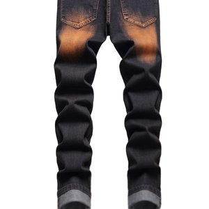 OEM & ODM Service Heavyweight Breathable Straight Man Jean <b>Pants</b> Handmade Stylish Pockets Men Denim <b>Pants</b> - Product Image 4